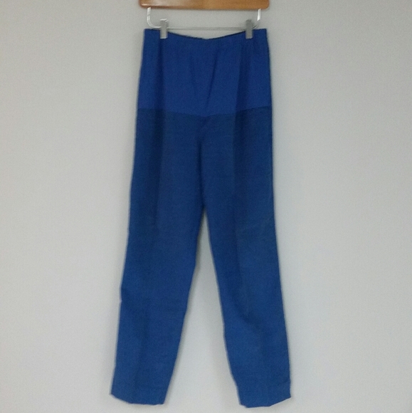 Maternity Blue Corduroy Pants Vintage - Picture 4 of 9